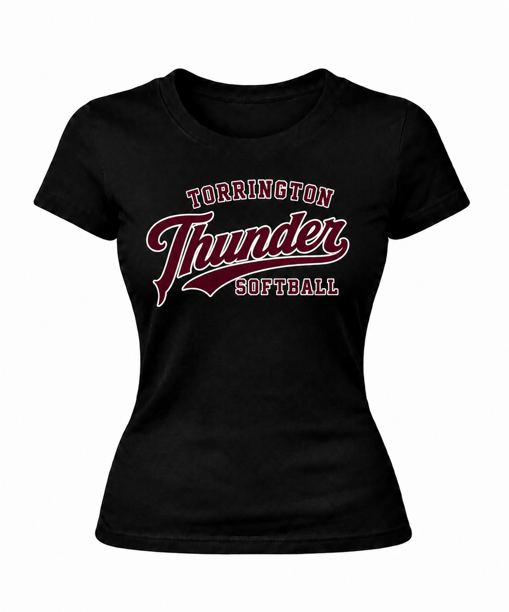 Thunder Softball- Women's Black Shirt