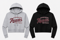 Thunder Softball- Women's Crop Hoodie