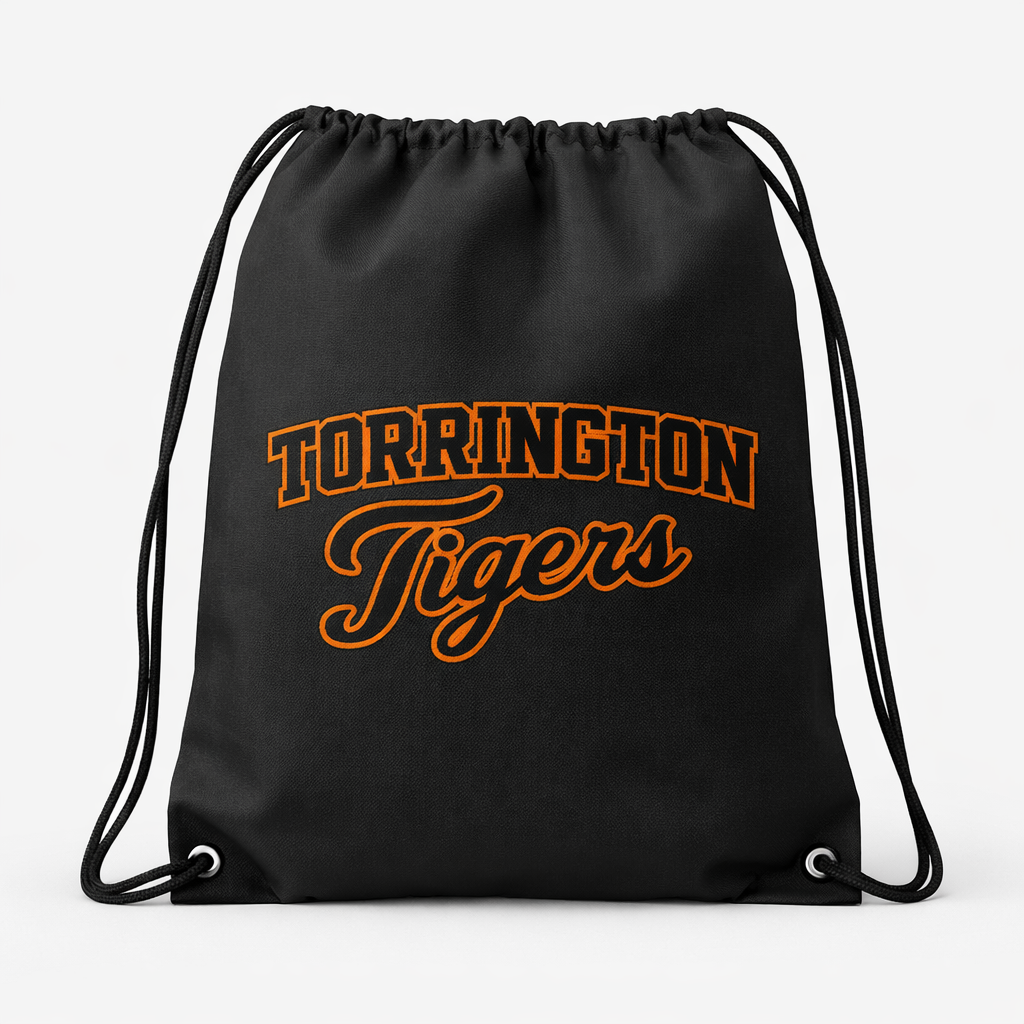 Black Draw String Bag