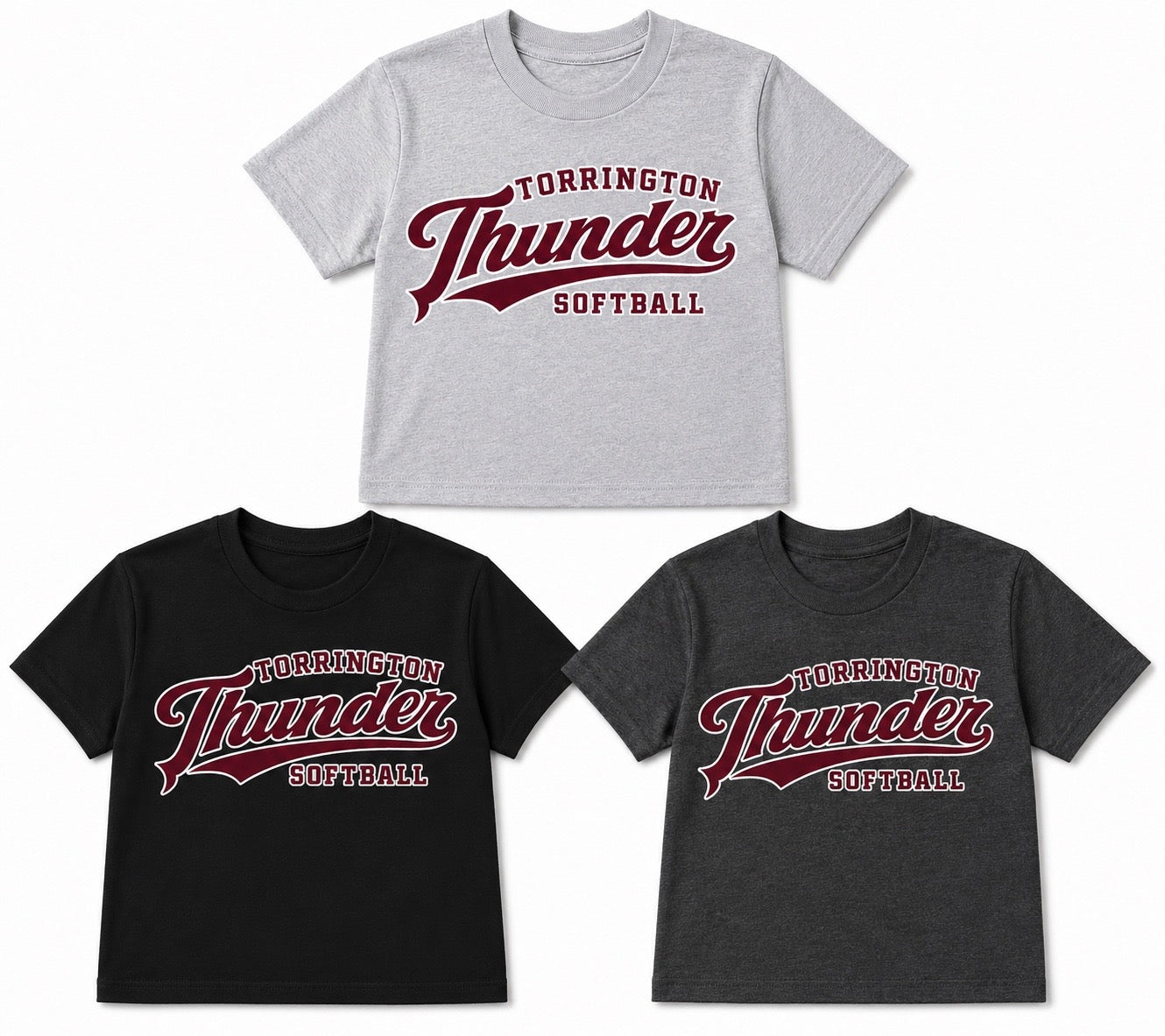 Thunder Softball Toddler & Youth Shirts