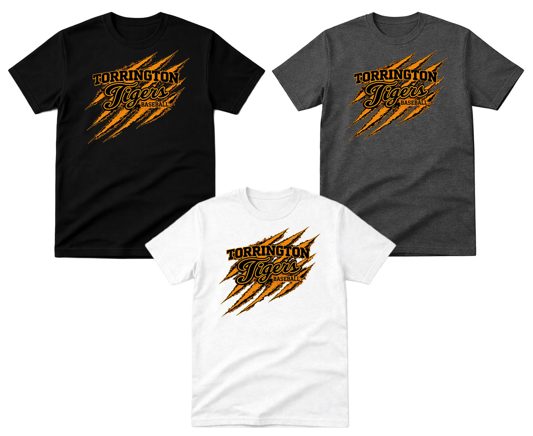 Torrington Tigers Claw T-Shirt