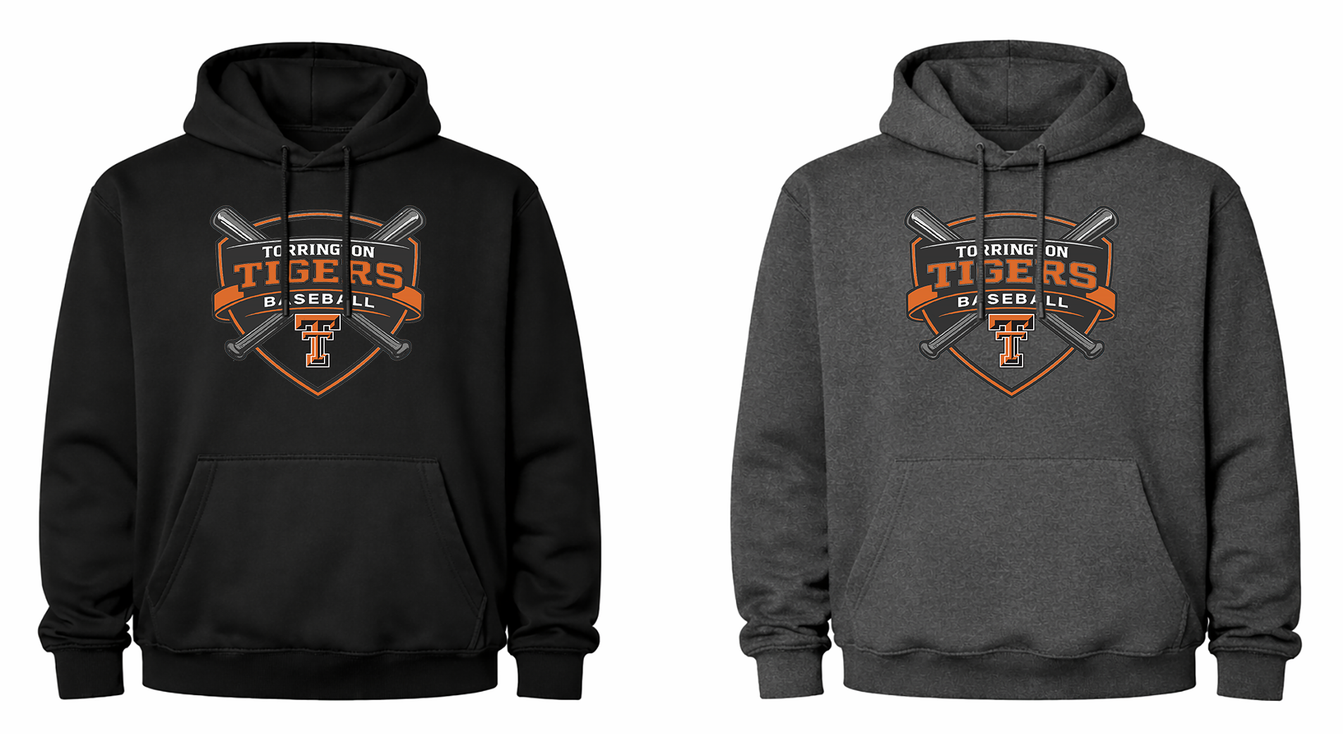 Torrington Tigers Home Plate Hoodie